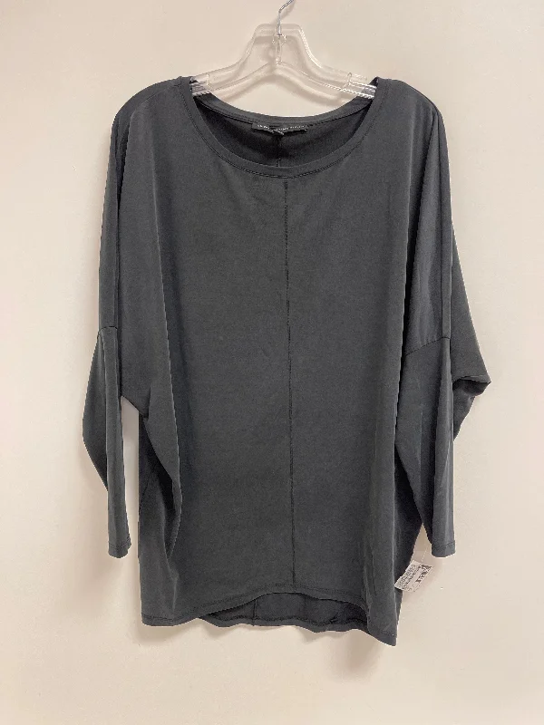 women's tops with cinched waistsTop Long Sleeve By White House Black Market In Grey, Size: Xs