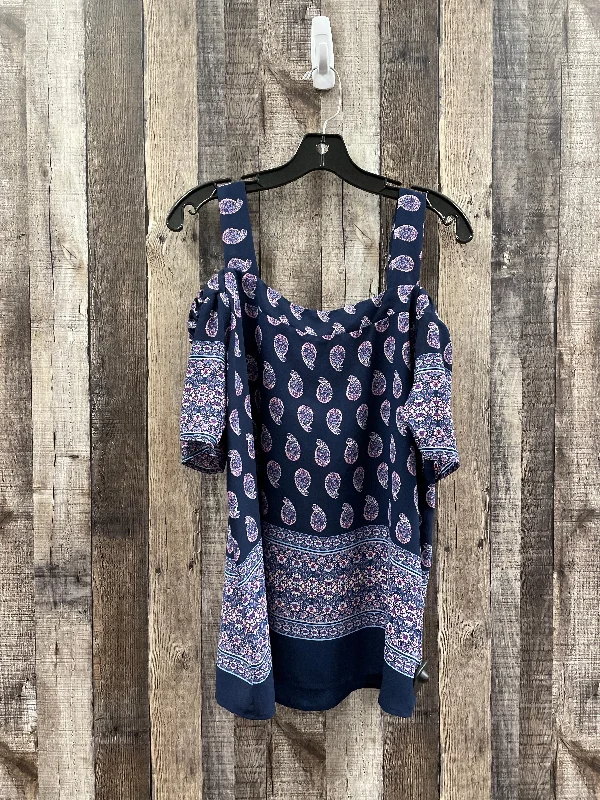 tank tops for womenTop Short Sleeve By Renee C In Navy, Size: L