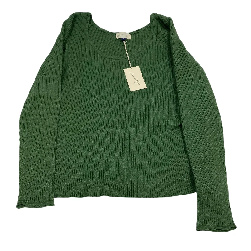 women's tops with flutter sleevesTop Long Sleeve By Universal Thread In Green, Size: 2x