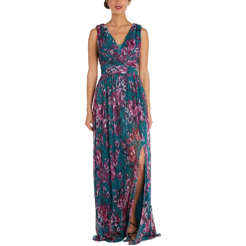 Asymmetric DressNW Nightway Womens Padded Bust Floral Evening Dress