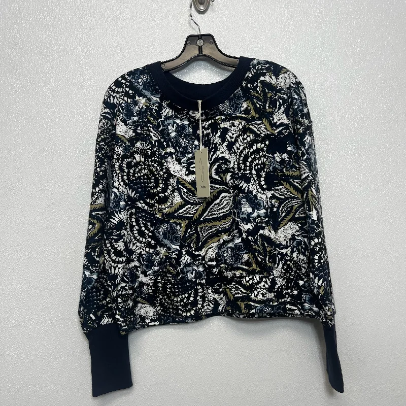 women's tops for those who want to add a personal touch to their wardrobe with unique and one-of-a-kind piecesTop Long Sleeve By Joie In Print, Size: M