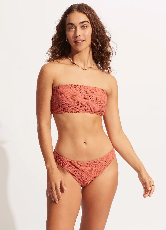 Trendy Female SwimwearMarrakesh Tube Top - Cinnamon