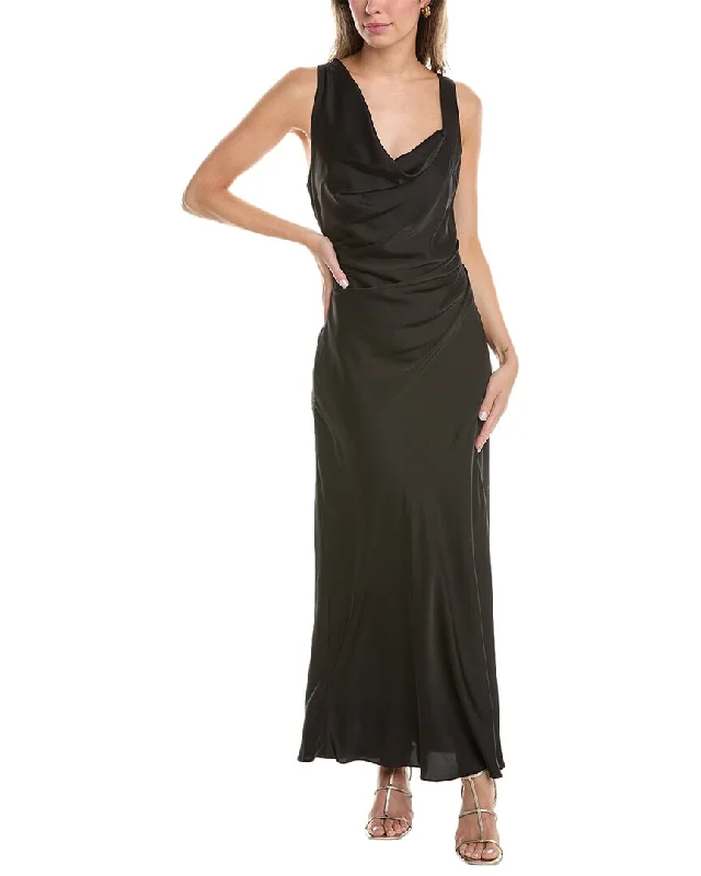 Fit-And-Flare DressMaggy London Cowl Neck Maxi Dress