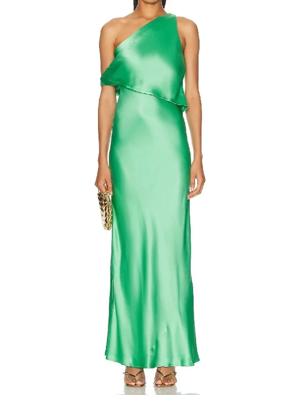 Designer DressNaomi Maxi Dress In Seaweed