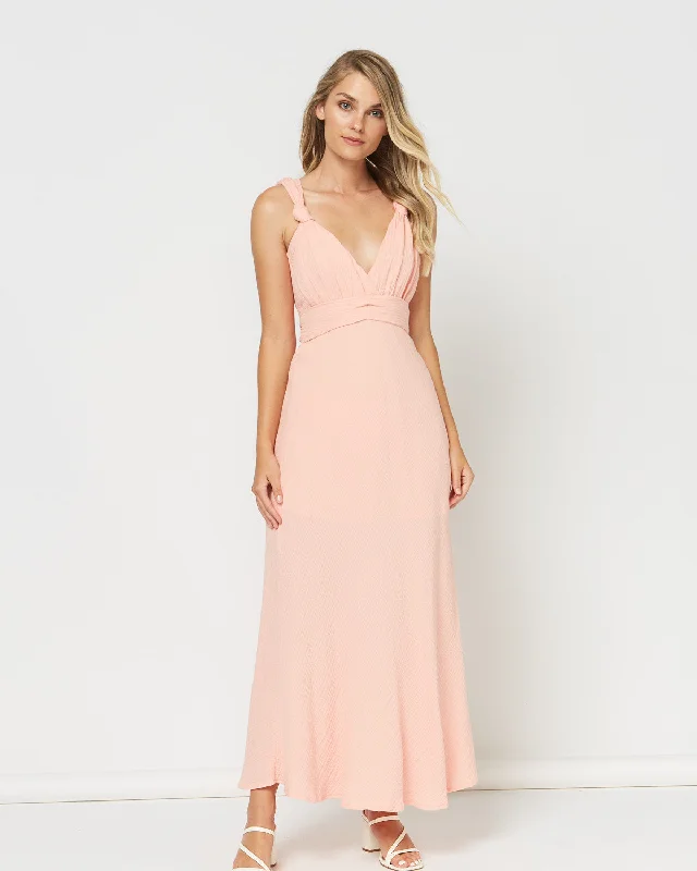 Halter DressAmber V-Neck Maxi Dress