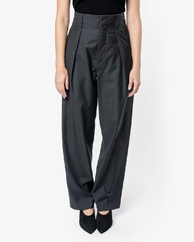 women's ankle-length pantsMeddy Trouser in Anthracite