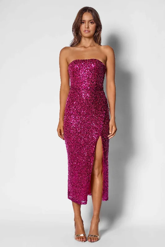 women's cocktail dressesAnya Dress - Raspberry Pink