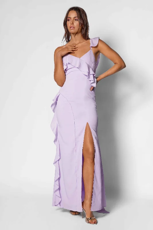 Velveteen DressMeagan Dress - Lavender