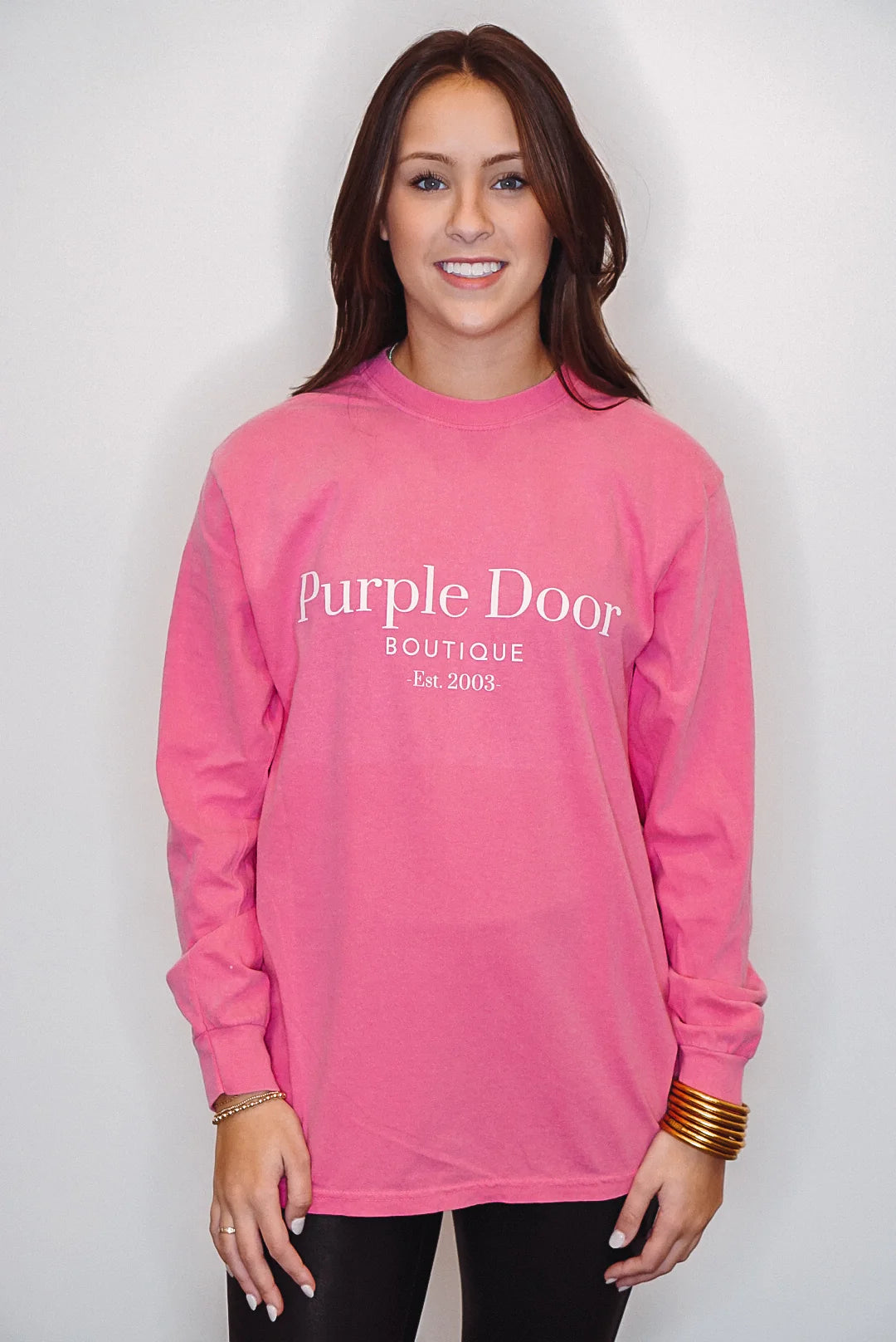 Backless DressPurple Door Pink T-Shirt