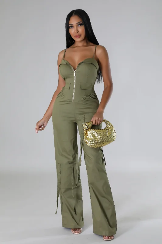 women's jumpsuits for moisture-wicking materialsOutta Sight Jumpsuit