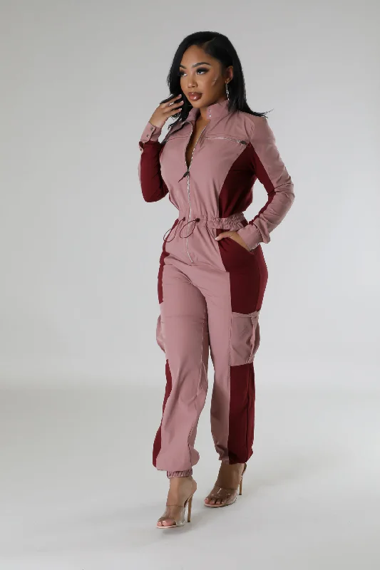 women's jumpsuits with zippersWatch Out Jumpsuit