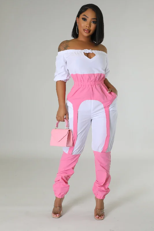 women's jumpsuits for petite womenBarbie Feels Jumpsuit