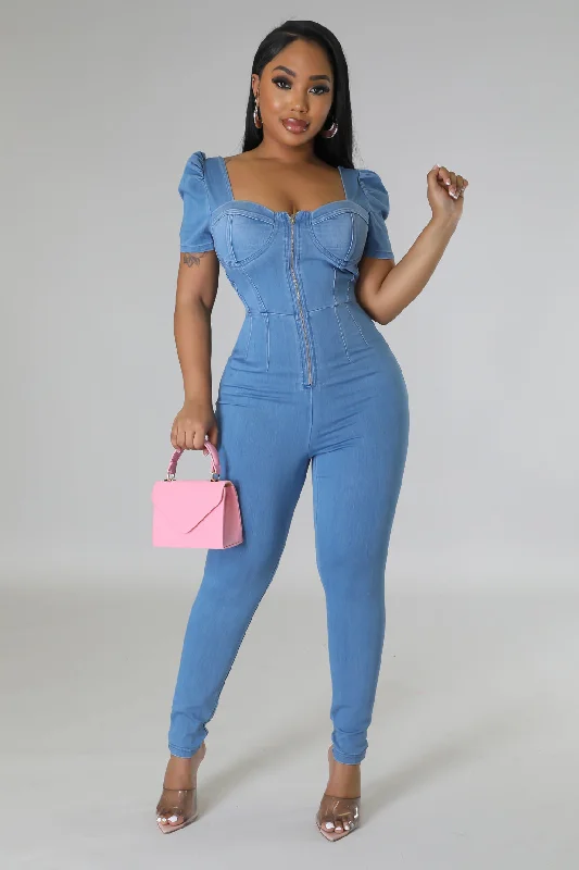 women's jumpsuits with V-necksNoah Babe Jumpsuit