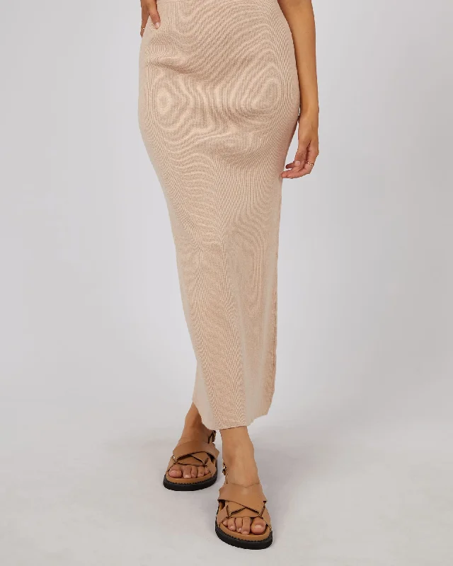 women's linen skirtsAll About Eve Henley Knit Skirt