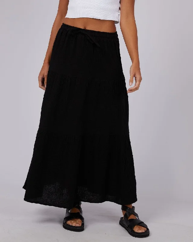 women's lace-up skirtsSilent Theory Mahlia Maxi Skirt