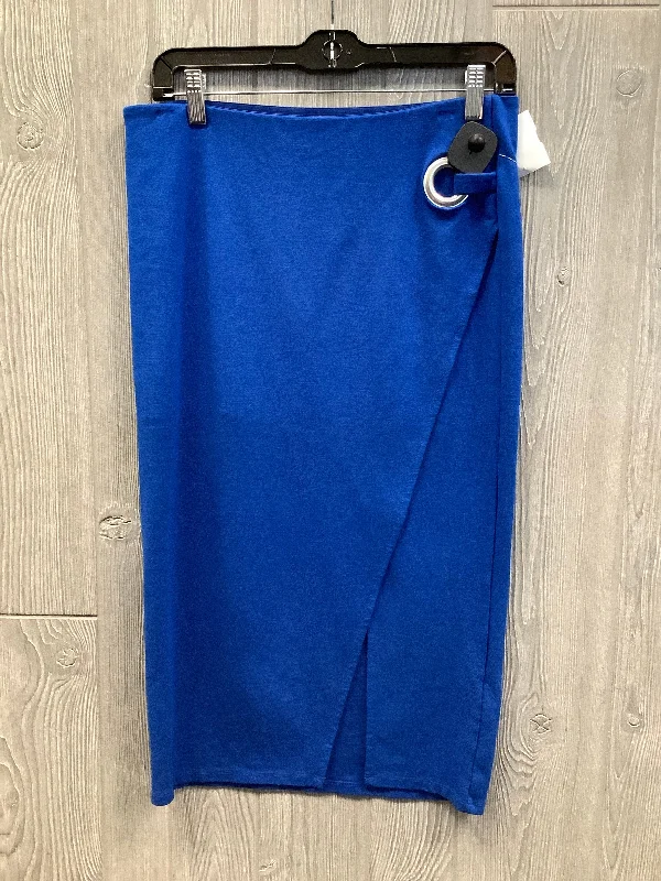 women's evening skirtsSkirt Maxi By Topshop In Blue, Size: 8