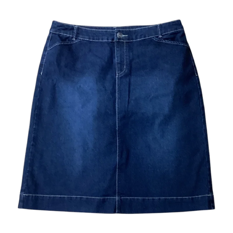 women's everyday casual skirtsSkirt Mini & Short By Cj Banks In Blue Denim, Size: 16