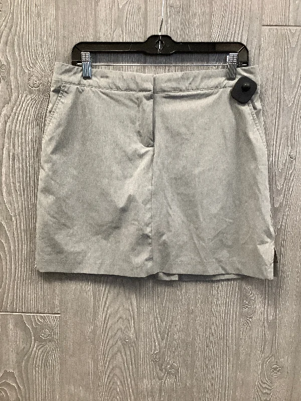 women's stretch skirtsSkirt Mini & Short By Izod In Grey, Size: 6